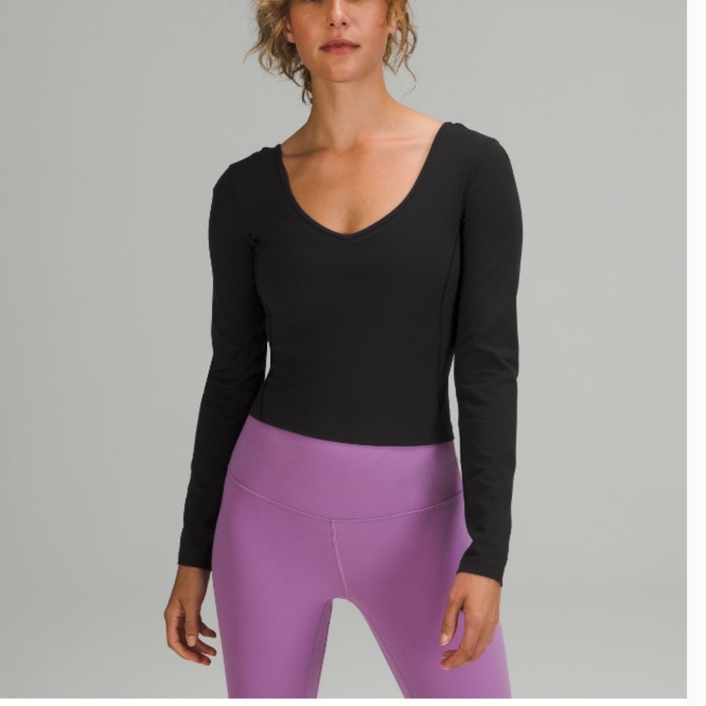 Lululemon Align Long Sleeve RARE Black 10